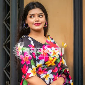 ফ্লোরাল এলিগেন্স শাড়ি ১ পিস